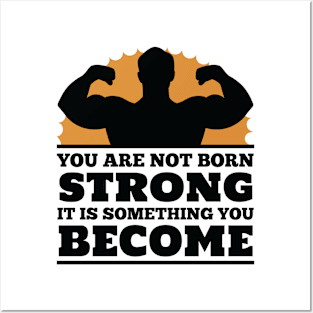 Muscle Motto Posters and Art